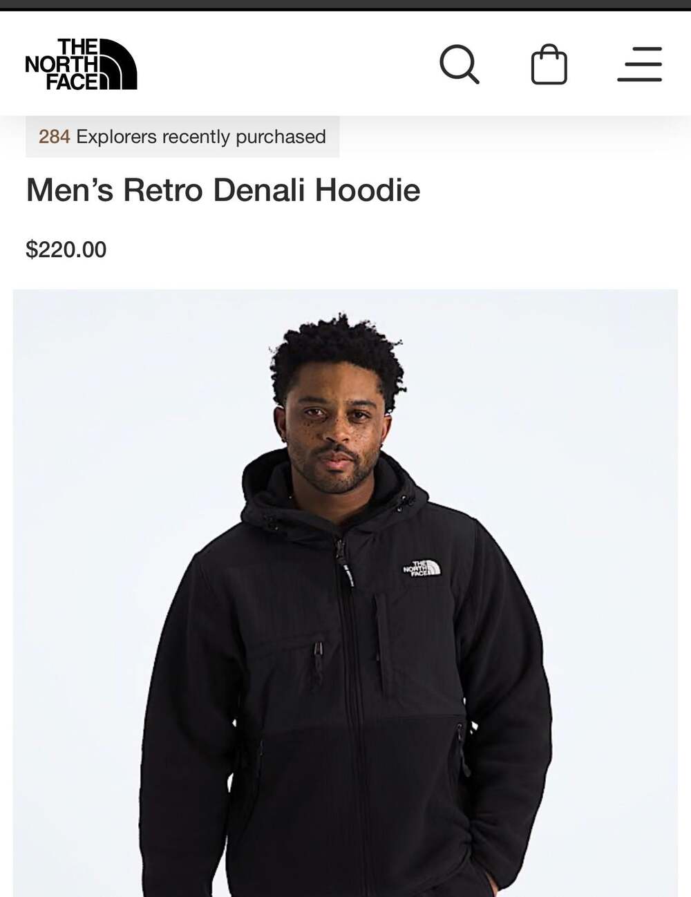 The North Face Men's Retro Denali Hoodie